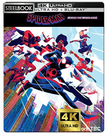 Spider-Man - Across The Spider-Verse (Spider-Man: Poprzez multiwersum) (steelbook) [Blu-Ray 4K]+[Blu-Ray]