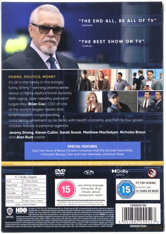 Succession Complete Seasons 1-4 (Sukcesja) [12DVD]