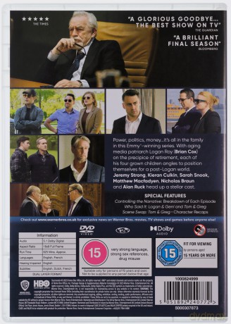 Succession Complete Seasons 1-4 (Sukcesja) [12DVD]