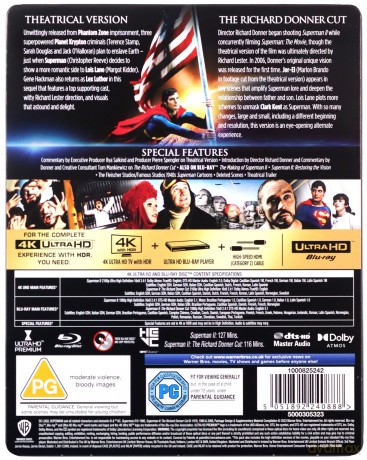 Superman II (steelbook) [2xBlu-ray 4K]+[2xBlu-Ray]
