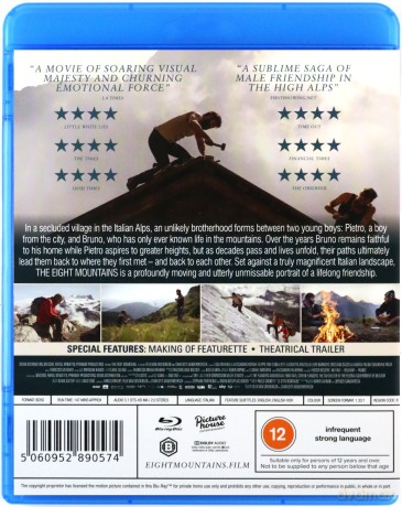 The Eight Mountains (Osiem gór) [Blu-Ray]