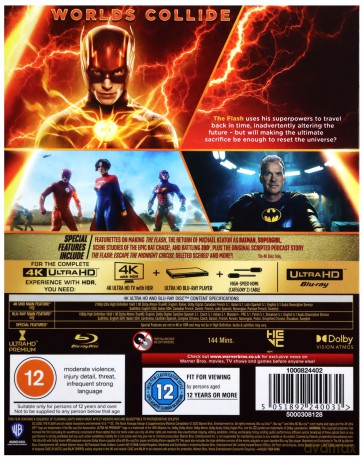 The Flash (2023) [Blu-Ray 4K]+[Blu-Ray]