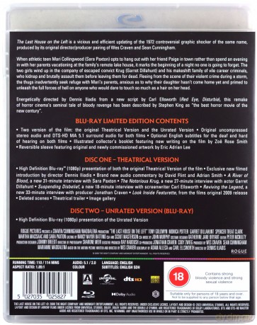 The Last House On The Left (Limited) (Ostatni dom po lewej) [Blu-Ray]