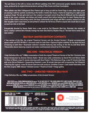 The Last House On The Left (Limited) (Ostatni dom po lewej) [Blu-Ray]