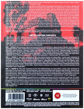 The Psycho Collection (Psychoza) (Limited) [5xBlu-Ray]