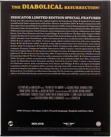 The Rape Of The Vampire (Limited) (Gwałt wampira) [Blu-Ray 4K]