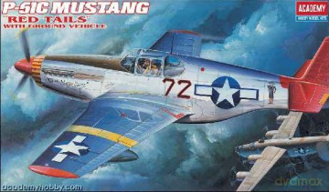 ACADEMY P51C Mustang Jeep 2225 [MODELARSTWO]