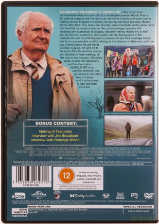 The Unlikely Pilgrimage Of Harold Fry [DVD]