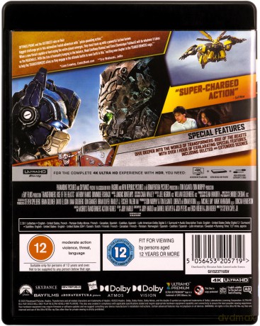 Transformers - Rise Of The Beasts (Transformers: Przebudzenie bestii) [Blu-Ray 4K]