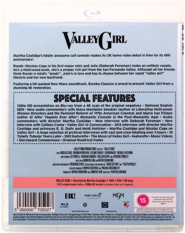 Valley Girl (Limited) (Dziewczyna z doliny) [Blu-Ray]