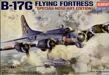 ACADEMY B17G Flying Fortress 12414 [MODELARSTWO]