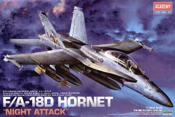 ACADEMY Hornrt FA18D Night Attack 12103 [MODELARSTWO]