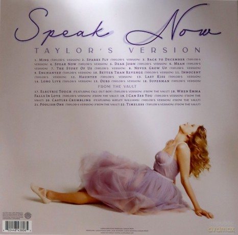 Taylor Swift: Speak Now (Taylor's Version) (Violet) [3xWinyl]
