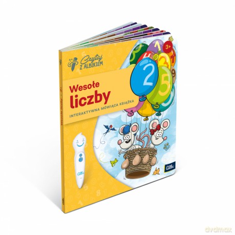 Czytaj z Albikiem  Wesołe liczby [KSIĄŻKA]