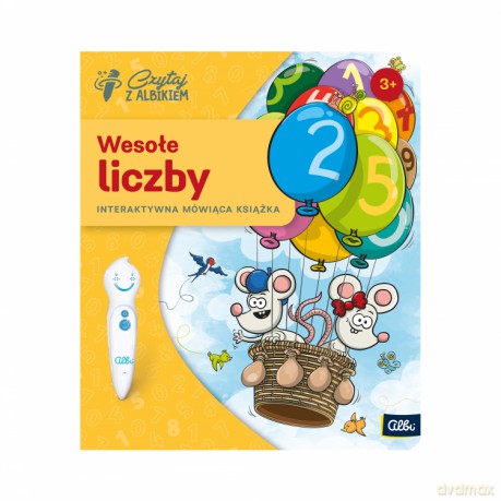 Czytaj z Albikiem  Wesołe liczby [KSIĄŻKA]