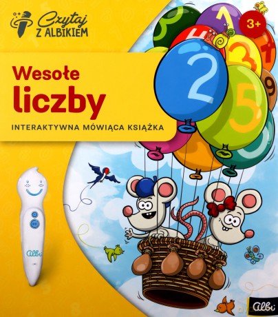 Czytaj z Albikiem  Wesołe liczby [KSIĄŻKA]