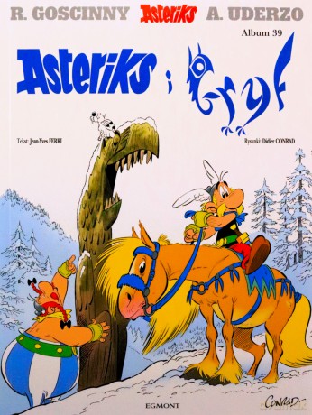 Asteriks (Tom 39) Asteriks i Gryf - Jean-Yves Ferri, Didier Conrad, Marek Puszczewicz [KOMIKS]