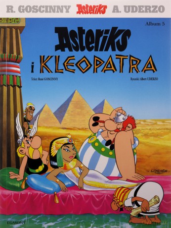 Asteriks (Tom 5) Asteriks i Kleopatra - Ren Goscinny, Albert Uderzo, Jarosław Kilian [KOMIKS]