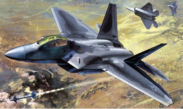 ACADEMY F22A Raptor 12212 [MODELARSTWO]