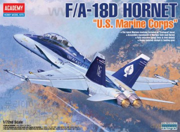 ACADEMY FA18D Hornet US Marines 12422 [MODELARSTWO]
