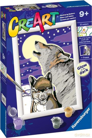 CreArt dla dzieci: Mistyczne wilki