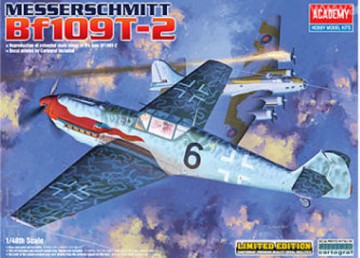 ACADEMY Messerschmitt Bf109 T2 12225 [MODELARSTWO]