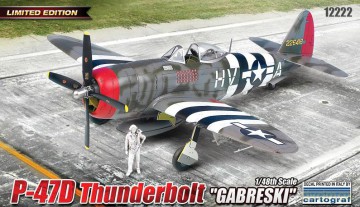 ACADEMY P47D Thunderbolt Gabreski 12222 [MODELARSTWO]