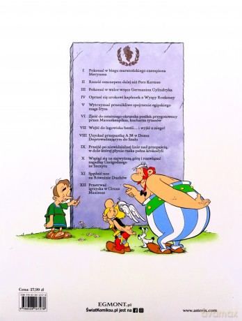 Dwanaście prac Asteriksa - Ren Goscinny, Albert Uderzo, Marek Puszczewicz [KOMIKS]