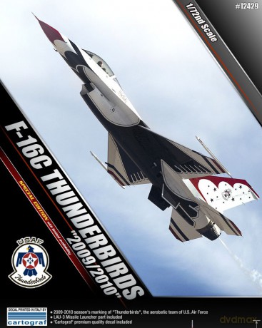 ACADEMY F16C Thunderbirds 12429 [MODELARSTWO]