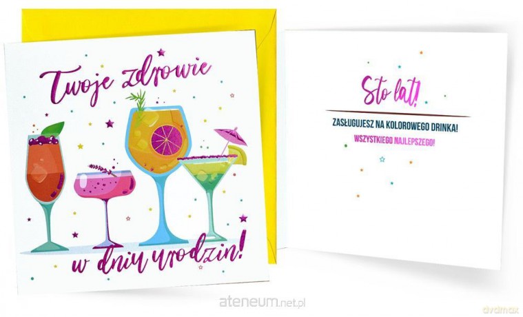 Karnet Urodziny (drinki)