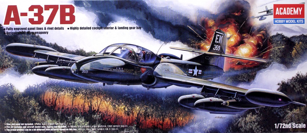 ACADEMY A37B Dragon Fly 12461 [MODELARSTWO]