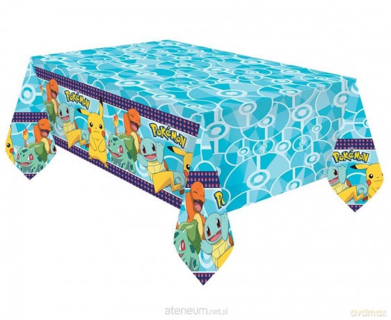 Obrus plastikowy Pokemon 180x120cm