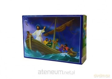 Puzzle mini 40 el. - Jezus ucisza burzę [PUZZLE]