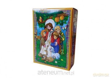 Puzzle mini 40 el. - Jezus wśród dzieci [PUZZLE]