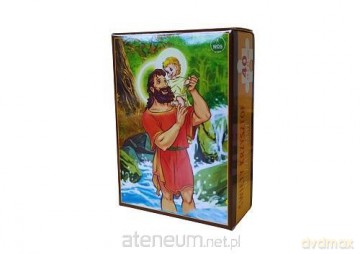 Puzzle mini 40 el. - Św. Krzysztof [PUZZLE]