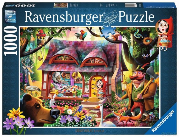 RAVENSBURGER 1000 el. Czerwony Kapturek [PUZZLE]
