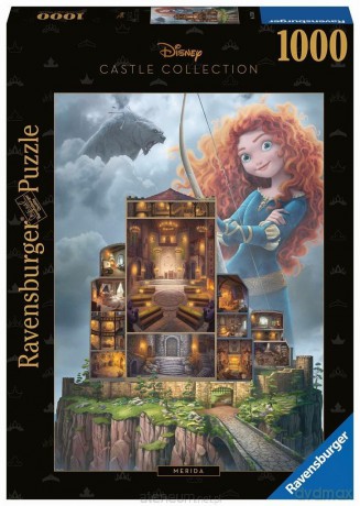 RAVENSBURGER 1000 el. Disney kolekcja Merida [PUZZLE]