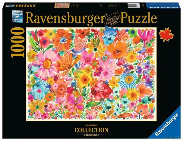 RAVENSBURGER 1000 el. Kwitnące piękności [PUZZLE]