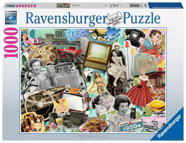 RAVENSBURGER 1000 el. Lata 50te [PUZZLE]