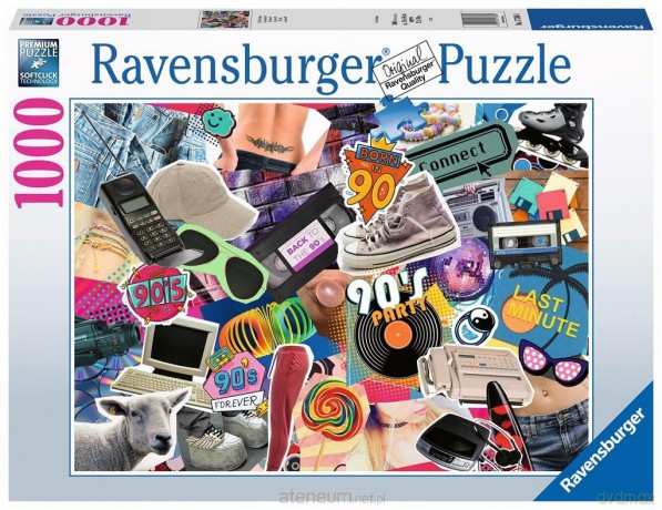 RAVENSBURGER 1000 el. Lata 90te [PUZZLE]
