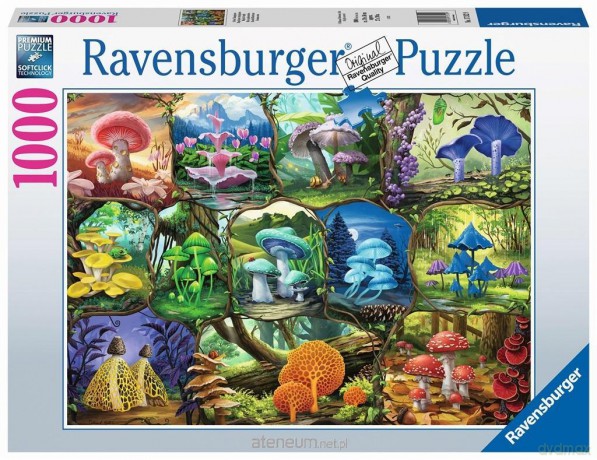 RAVENSBURGER 1000 el. Piekne grzyby [PUZZLE]