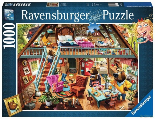 RAVENSBURGER 1000 el. Porwanie Złotowłosej [PUZZLE]