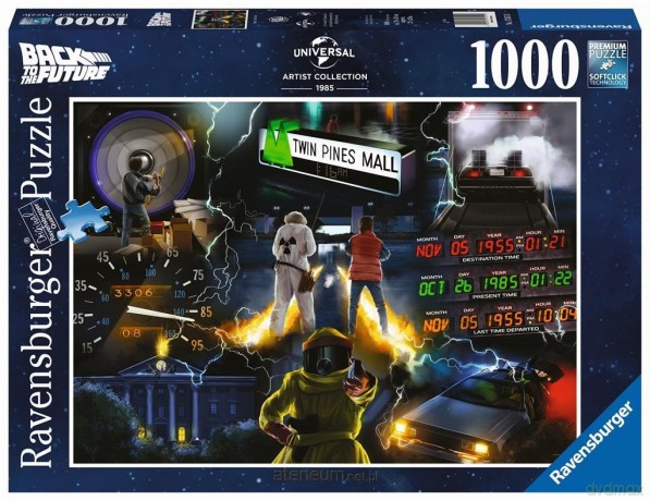 RAVENSBURGER 1000 el. Powrót do przyszłości [PUZZLE]