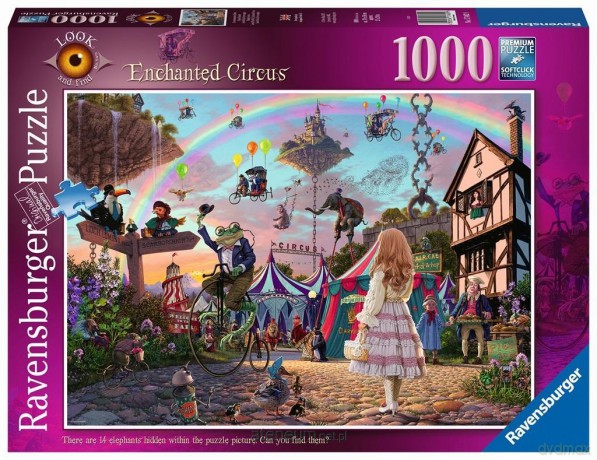 RAVENSBURGER 1000 el. Zaczarowany cyrk [PUZZLE]