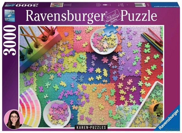 RAVENSBURGER 3000 el. na Puzzlach (Karen's puzzles) [PUZZLE]