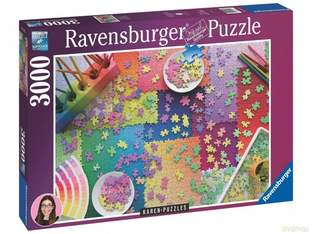 RAVENSBURGER 3000 el. na Puzzlach (Karen's puzzles) [PUZZLE]