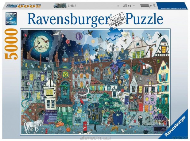 RAVENSBURGER 5000 el. Wiktoriańska Ulica [PUZZLE]