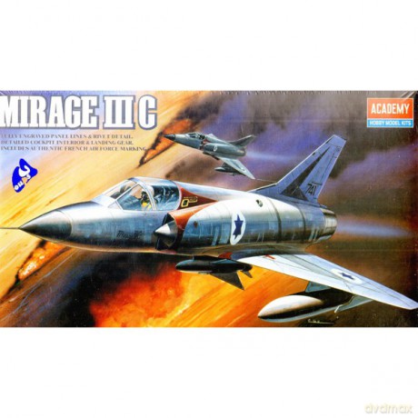 ACADEMY Mirage IIIC 12247 [MODELARSTWO]