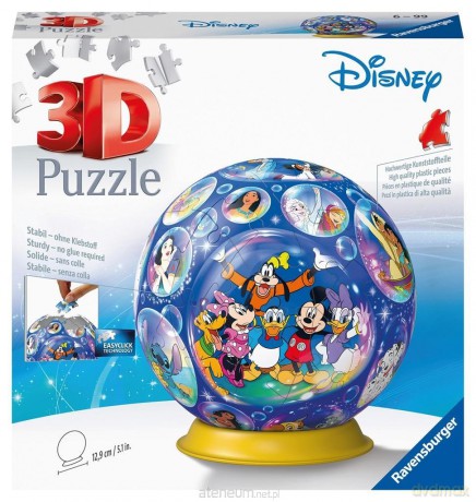 RAVENSBURGER Puzzle 3D Kula Disney [PUZZLE]