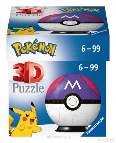 RAVENSBURGER Puzzle 3D Pokemon Master Ball [PUZZLE]